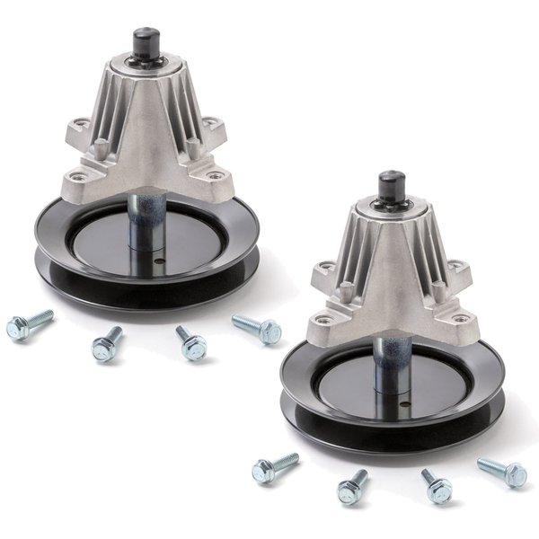 T Terre 2-Pack Mower Spindle Assembly Fits 30 Inch, 42 Inch Cub Cadet MTD Troy-Bilt Mini Riders, 2PK 101004-QTY2